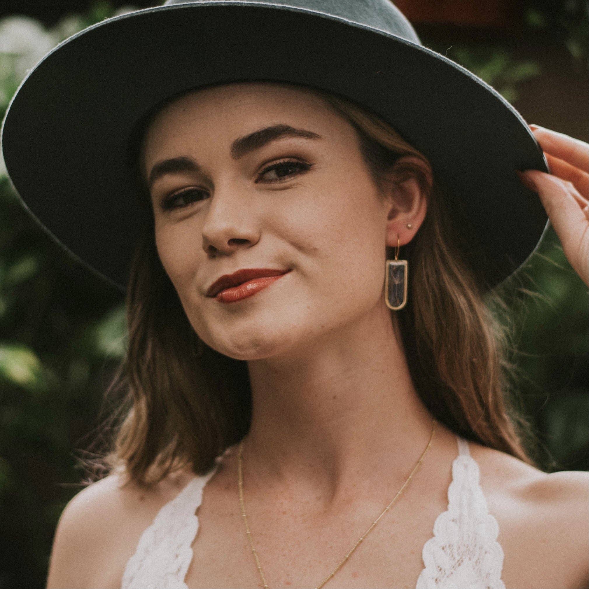 Seed & Soil- Cathedral Earrings