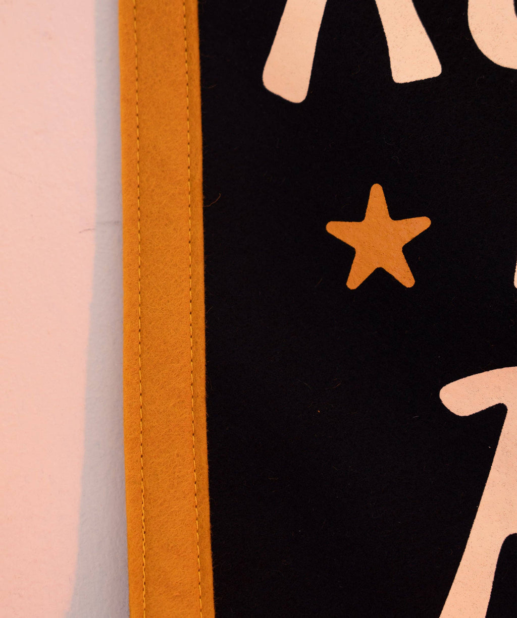 Oxford Pennant- Long Live the Reckless and the Brave Camp Flag • All Time Low x Oxford Pennant