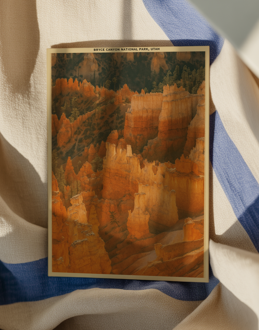 Traildust Goods- Bryce Canyon Vintage Inspired 4x6 Postcards (Bryce Point)
