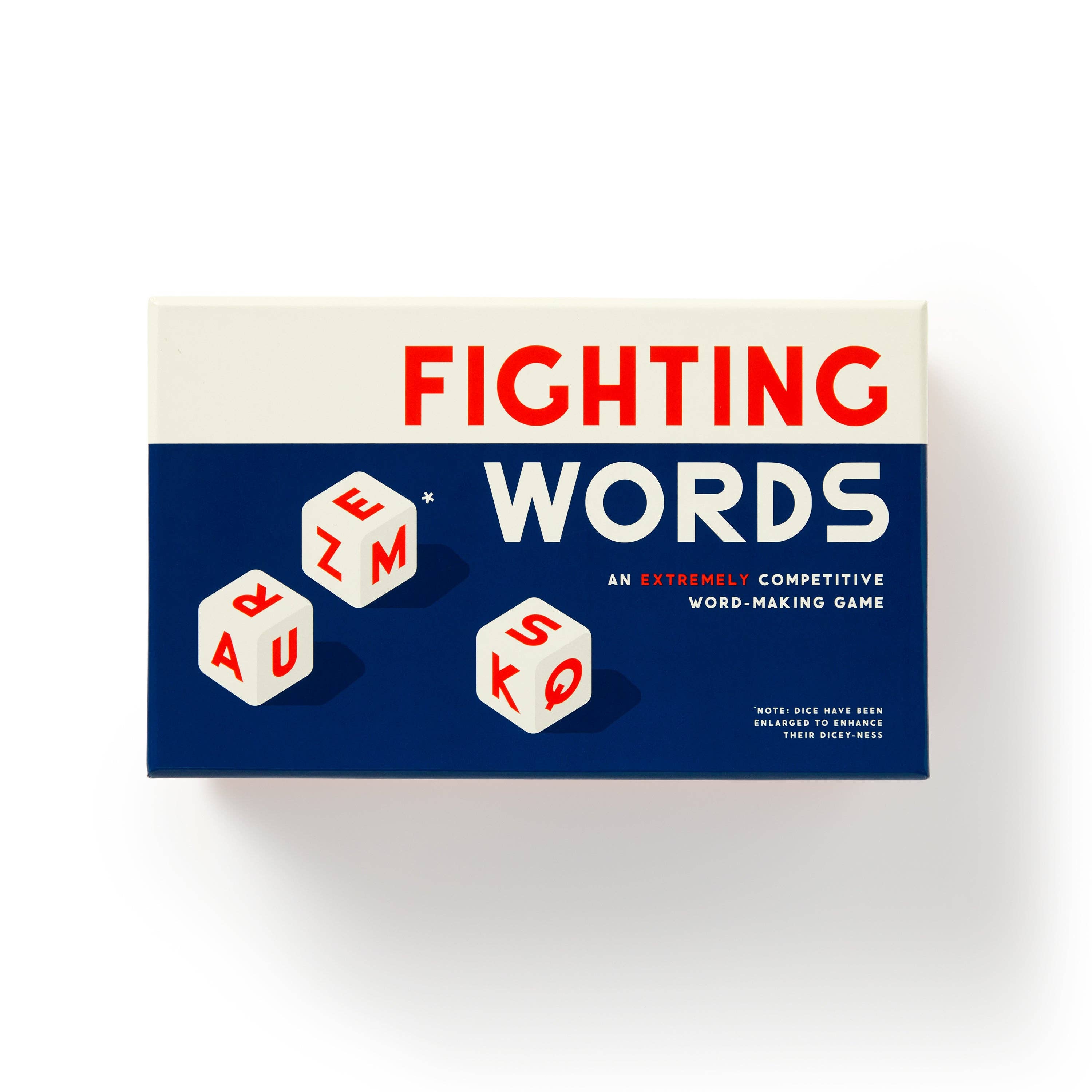 Chronicle Books- Brass Monkey Fighting Words Dice Game
