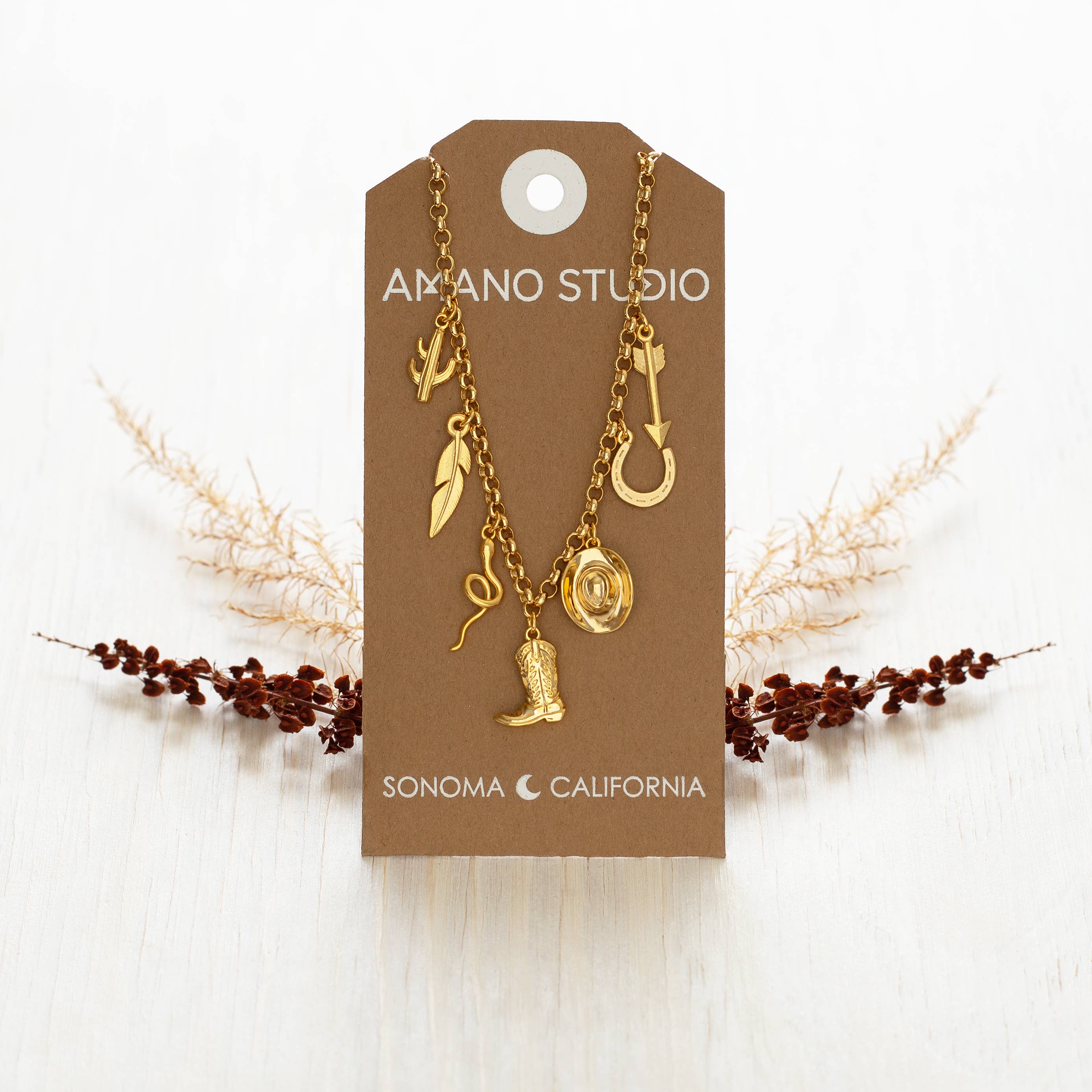 Amano Studio- Wild West Charm Necklace
