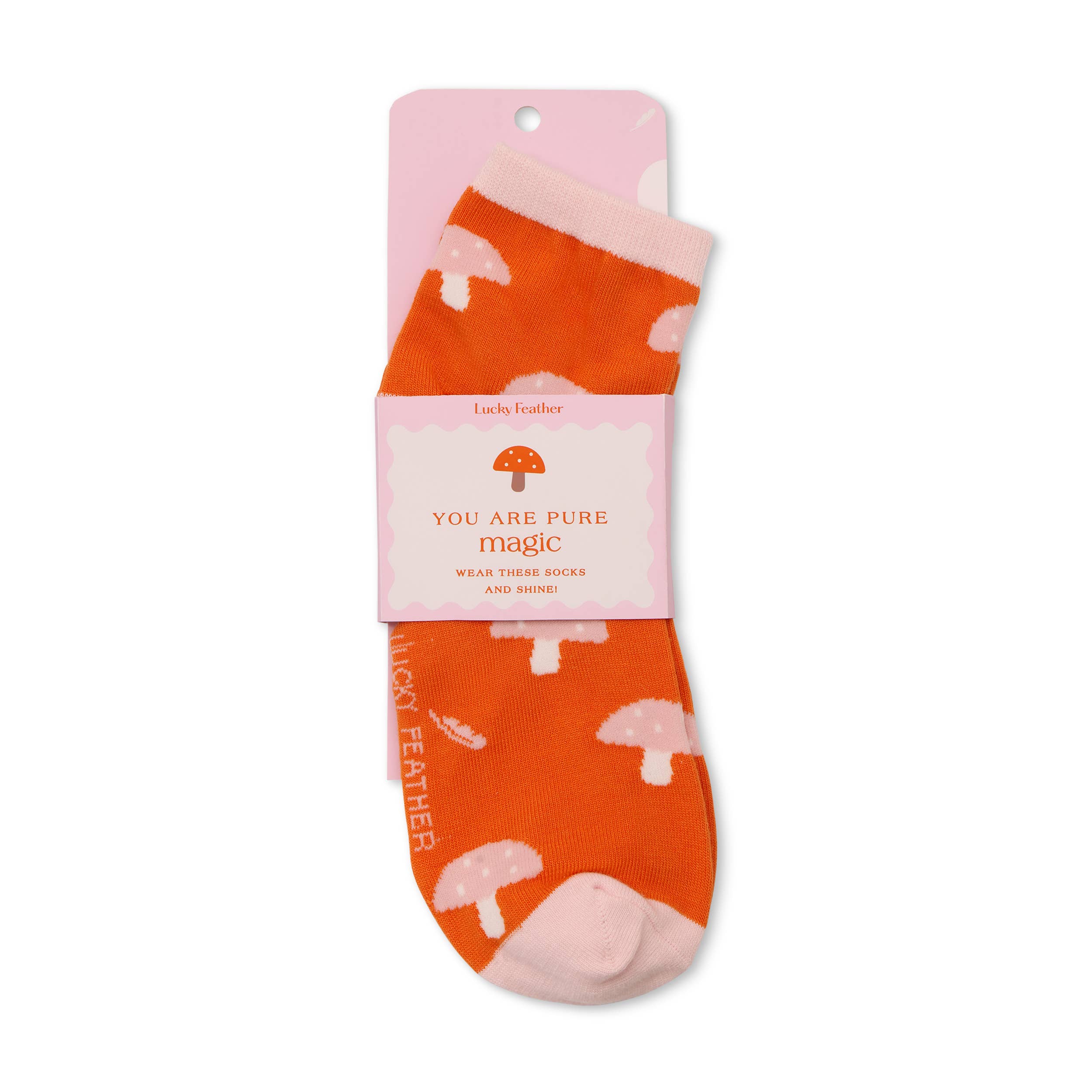Lucky Feather- Sockspirations - Pure Magic
