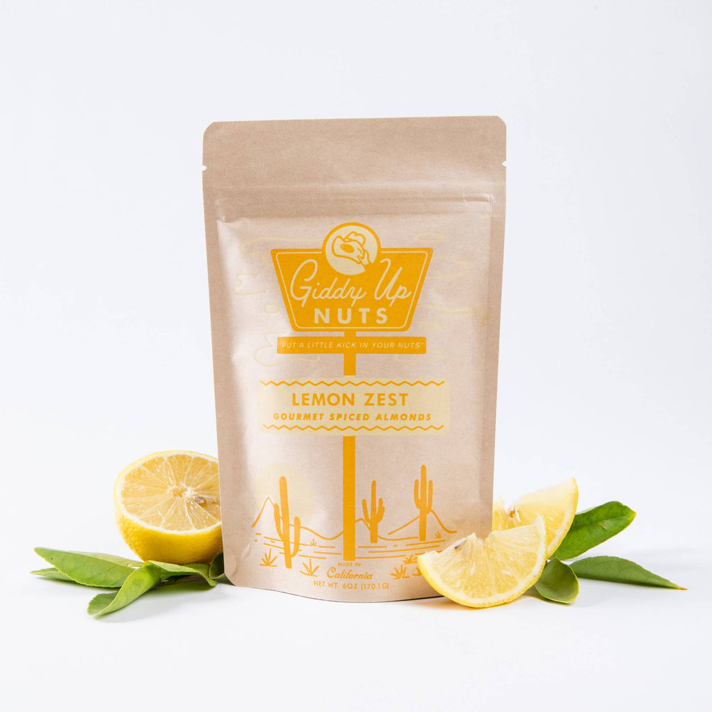 Giddy Up Nuts- 6 oz Lemon Zest