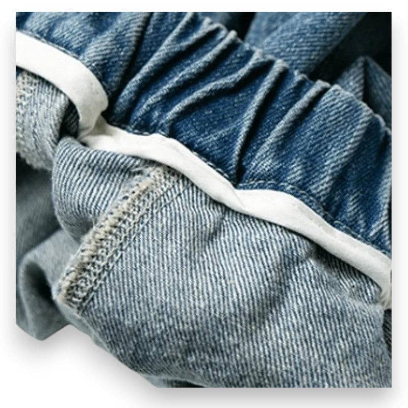 Best Day Ever- The Denim Jogger Kids Denim Baggy Pant