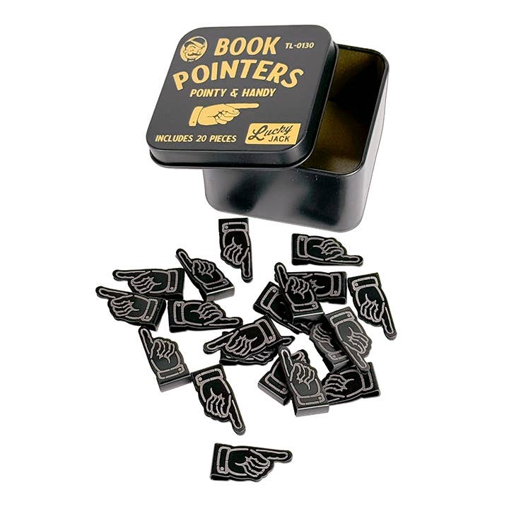 Lucky Jack- Book Pointers – Stainless Steel Page Markers