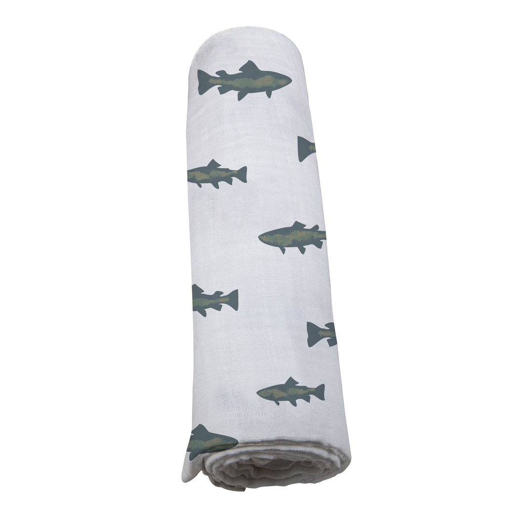 Newcastle Classics- Gone Fishing Swaddle