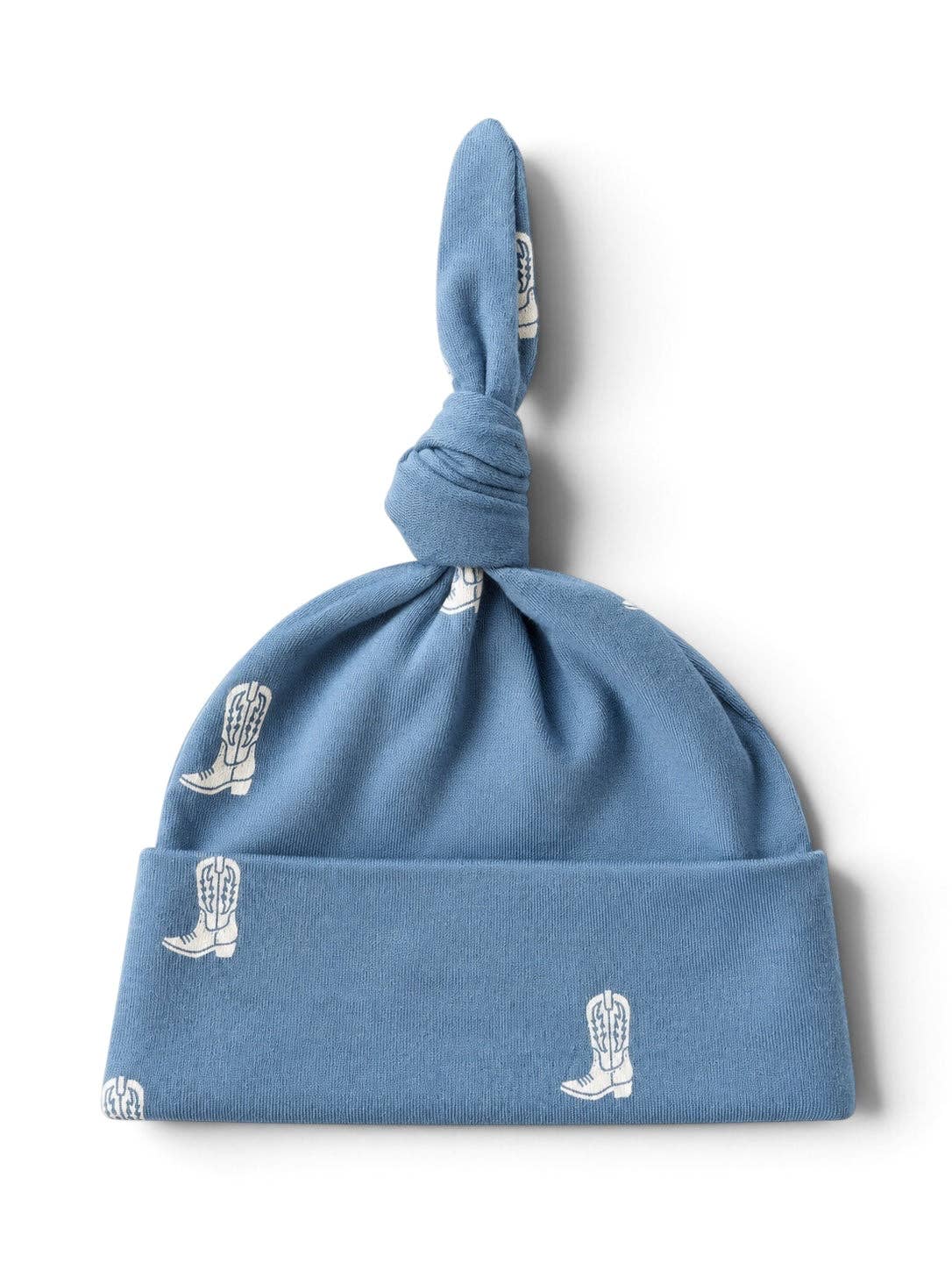 SIIX Collection- Cowboy Boots / Organic Cotton Beanie