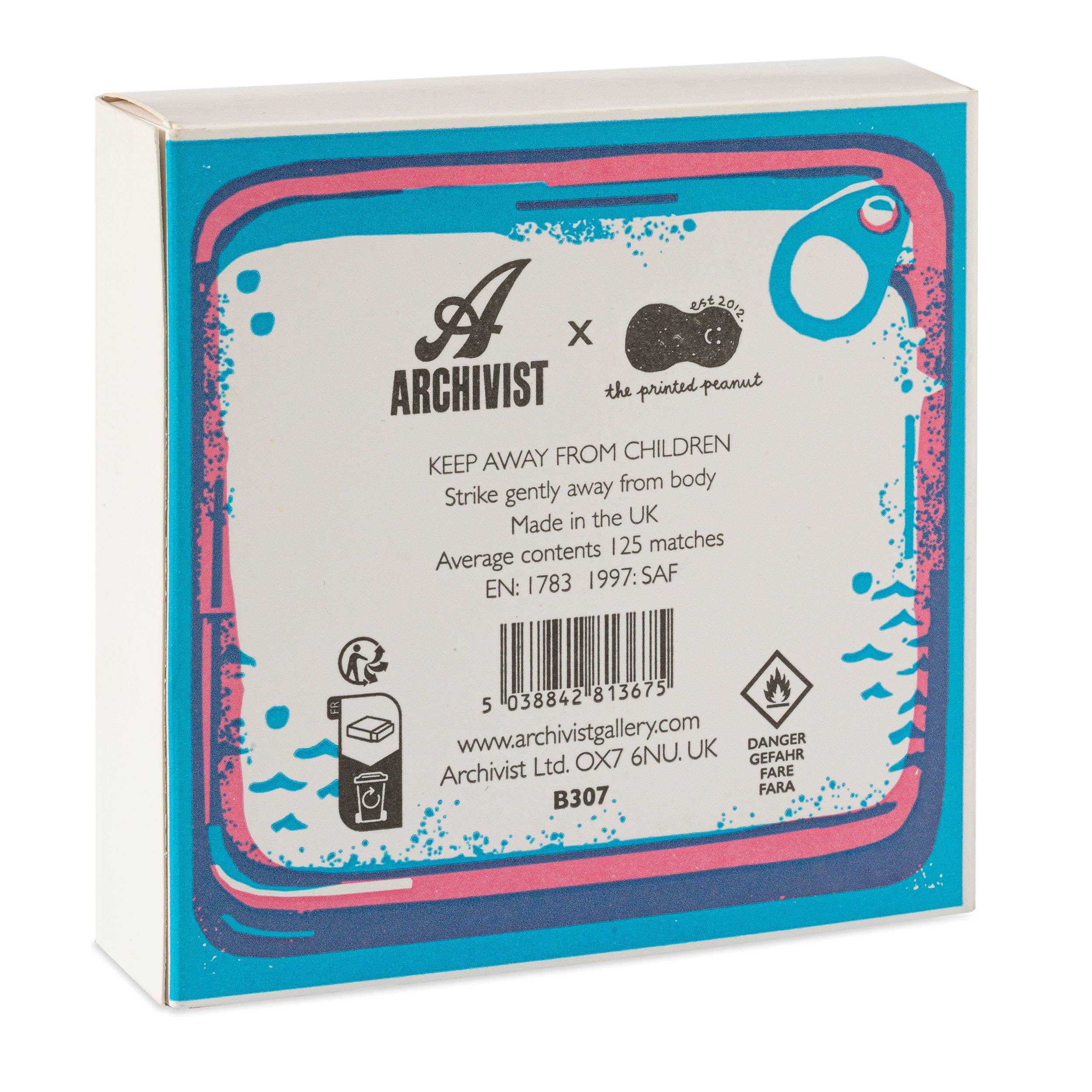 Archivist - Sardines | Square - Safety Matches