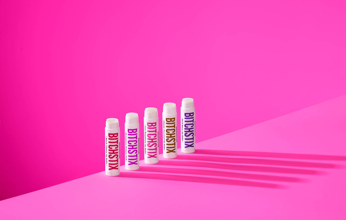 BITCHSTIX- Strawberry Dragonfruit Organic Lip Balm