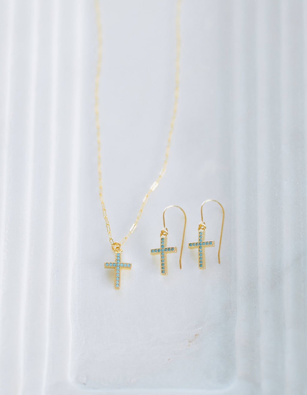 Reva Grey- Stevie Cross Earring