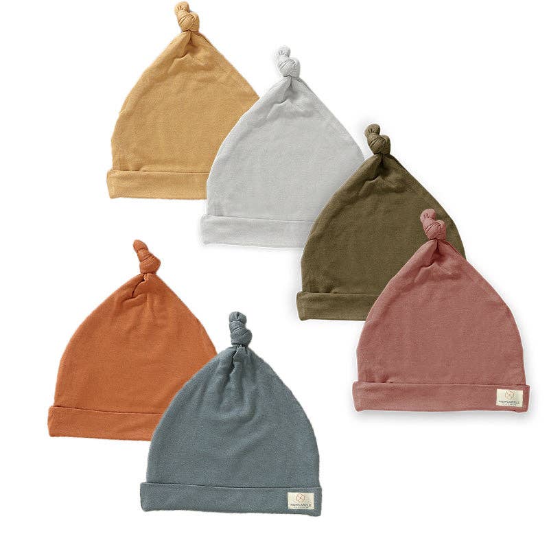 Newcastle Classics- Jersey Knit Knotted Beanie Hat