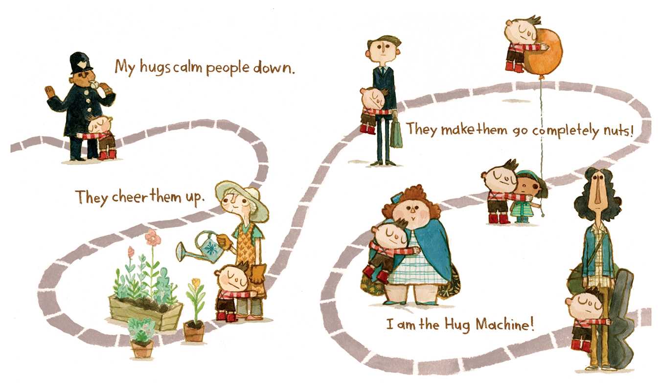 Simon & Schuster- Hug Machine by Scott Campbell