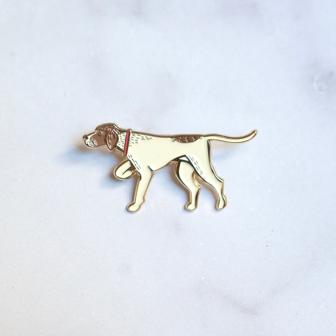 Helmsie- Dog Enamel Pin
