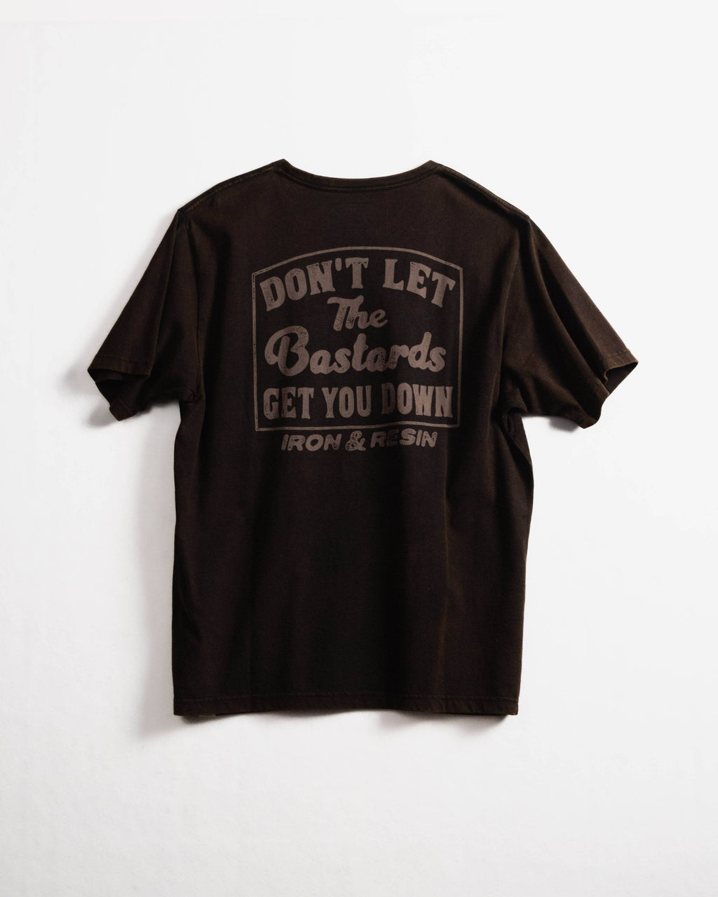 Iron & Resin- Bastards Badge Tee