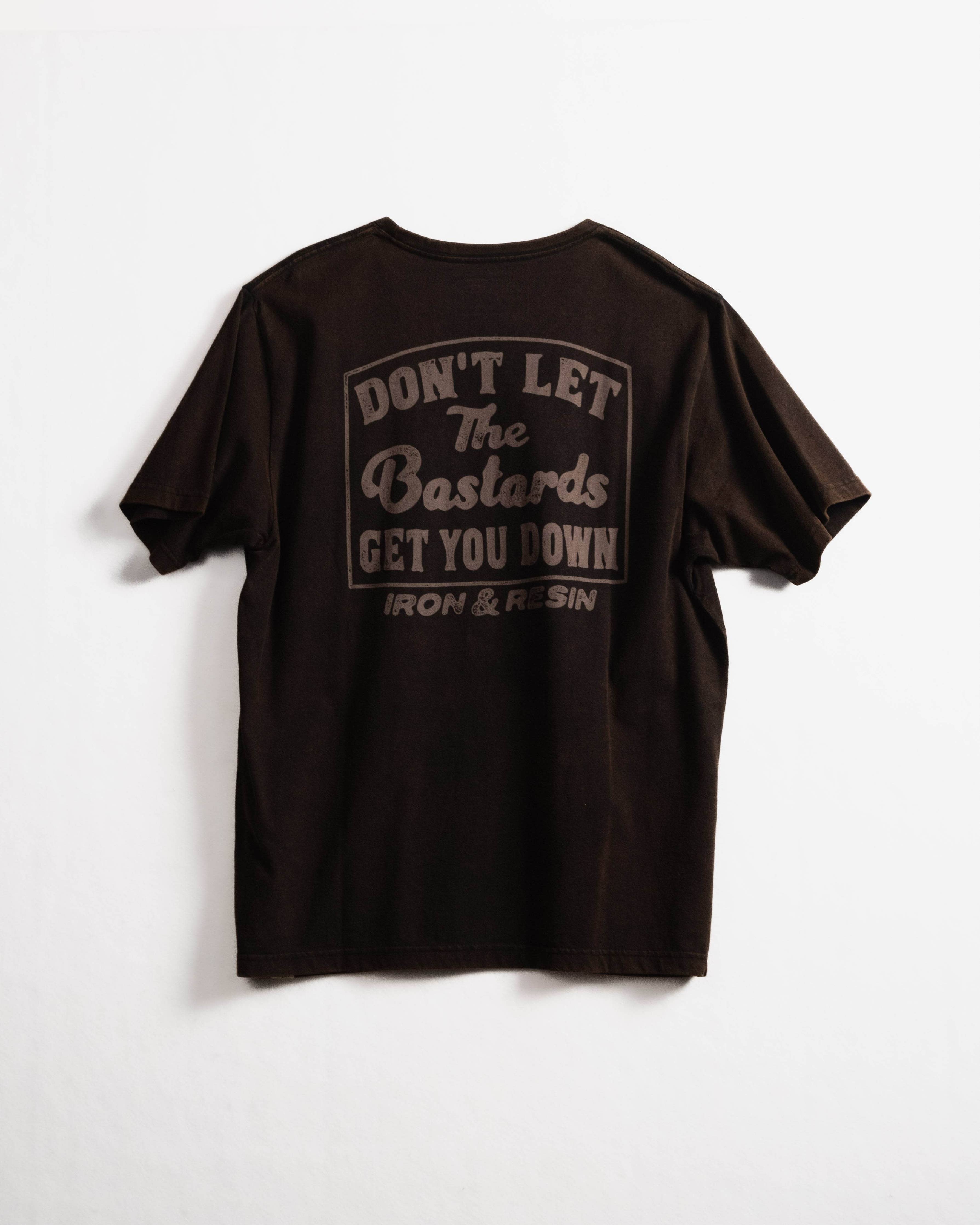 Iron & Resin- Bastards Badge Tee