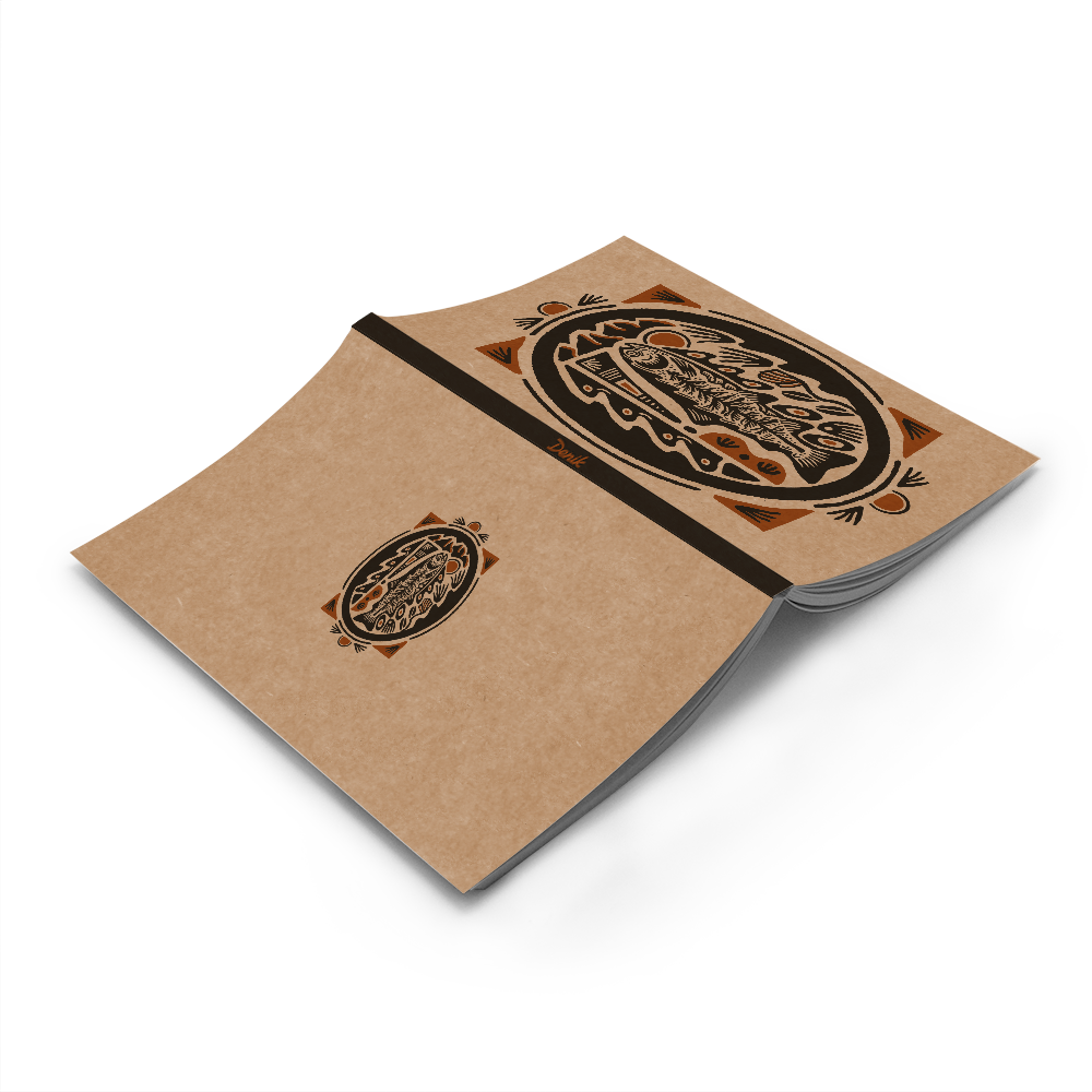 Denik x Rayco- Spirit of the River Kraft Classic Layflat Notebook