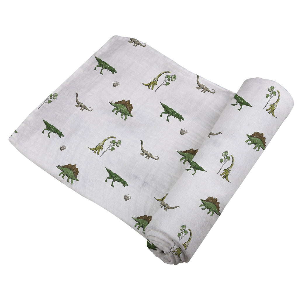 Newcastle Classics- Dino Days Cotton Muslin Swaddle