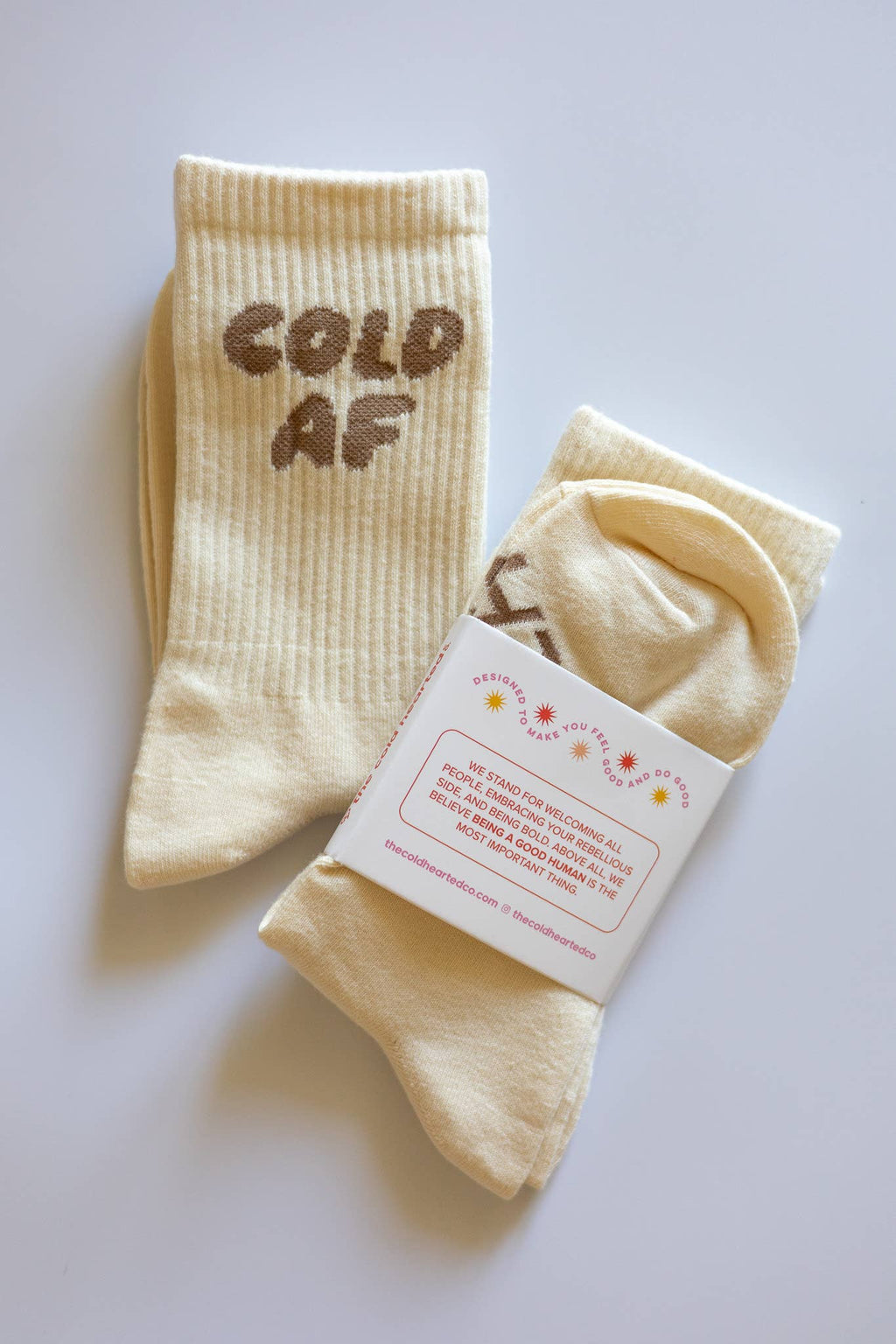 Cold Hearted Collective- Cold Af Crew Socks