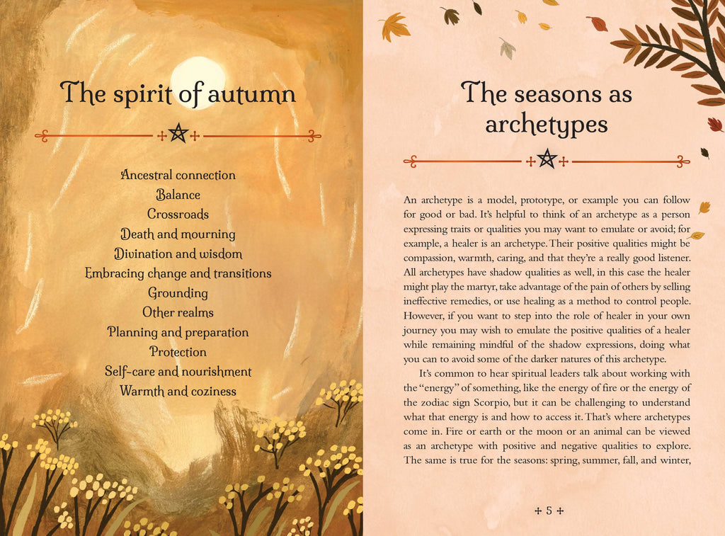 Simon & Schuster- Seasons of the Witch Autumn Tarot by Lorriane Anderson