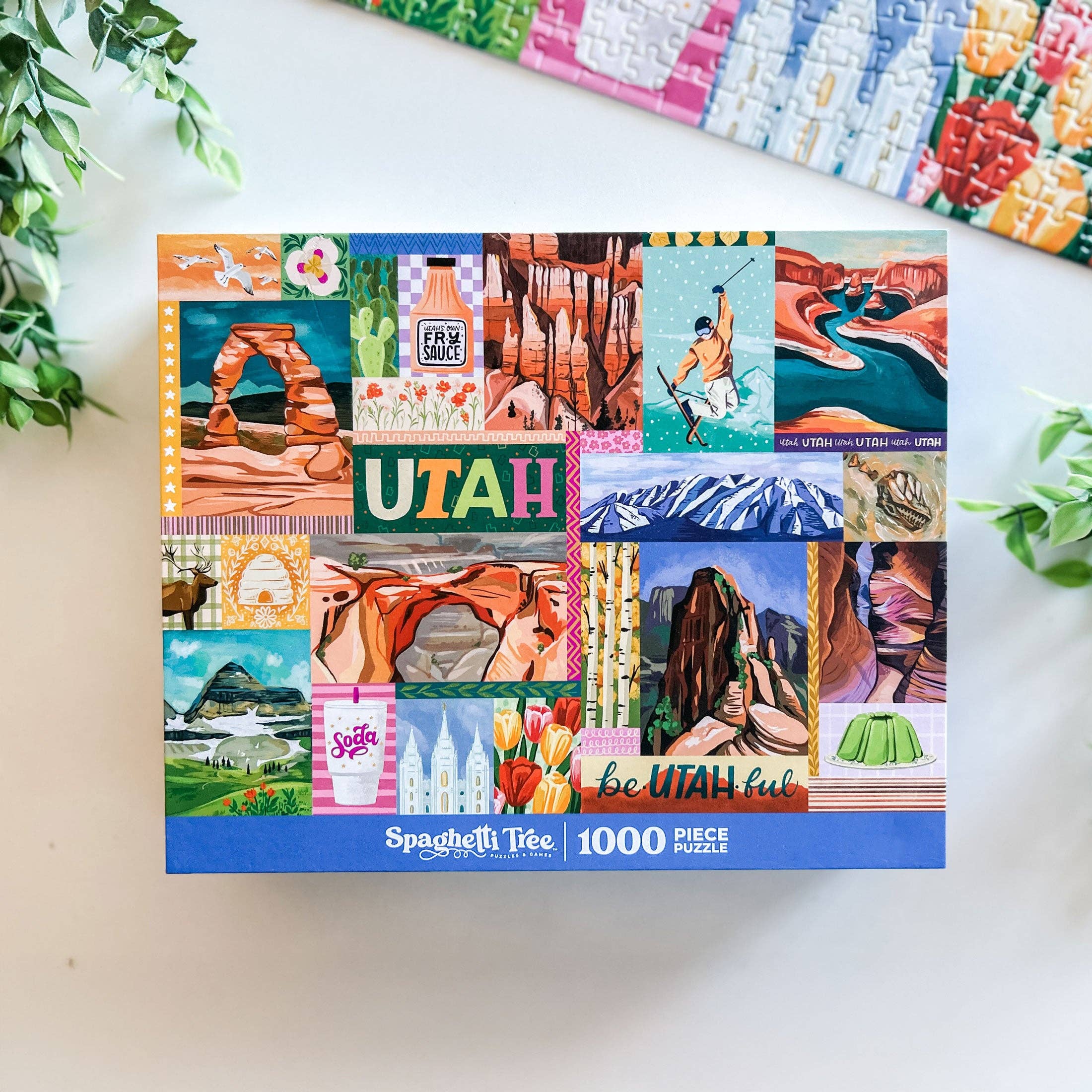 Spaghetti Tree- Iconic Utah 1000 Pc Puzzle
