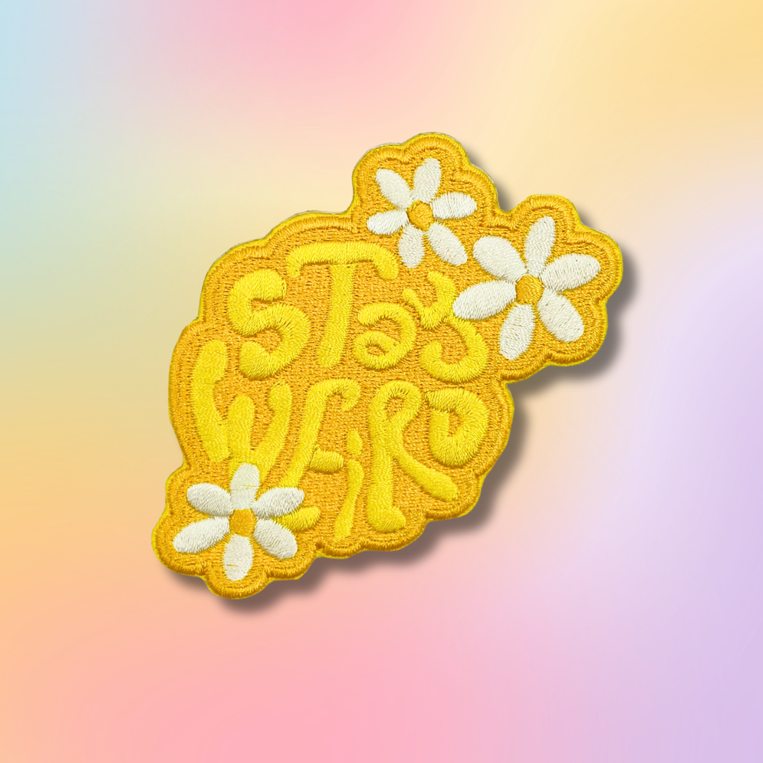 Outpatch- Stay Weird stick-on patch 