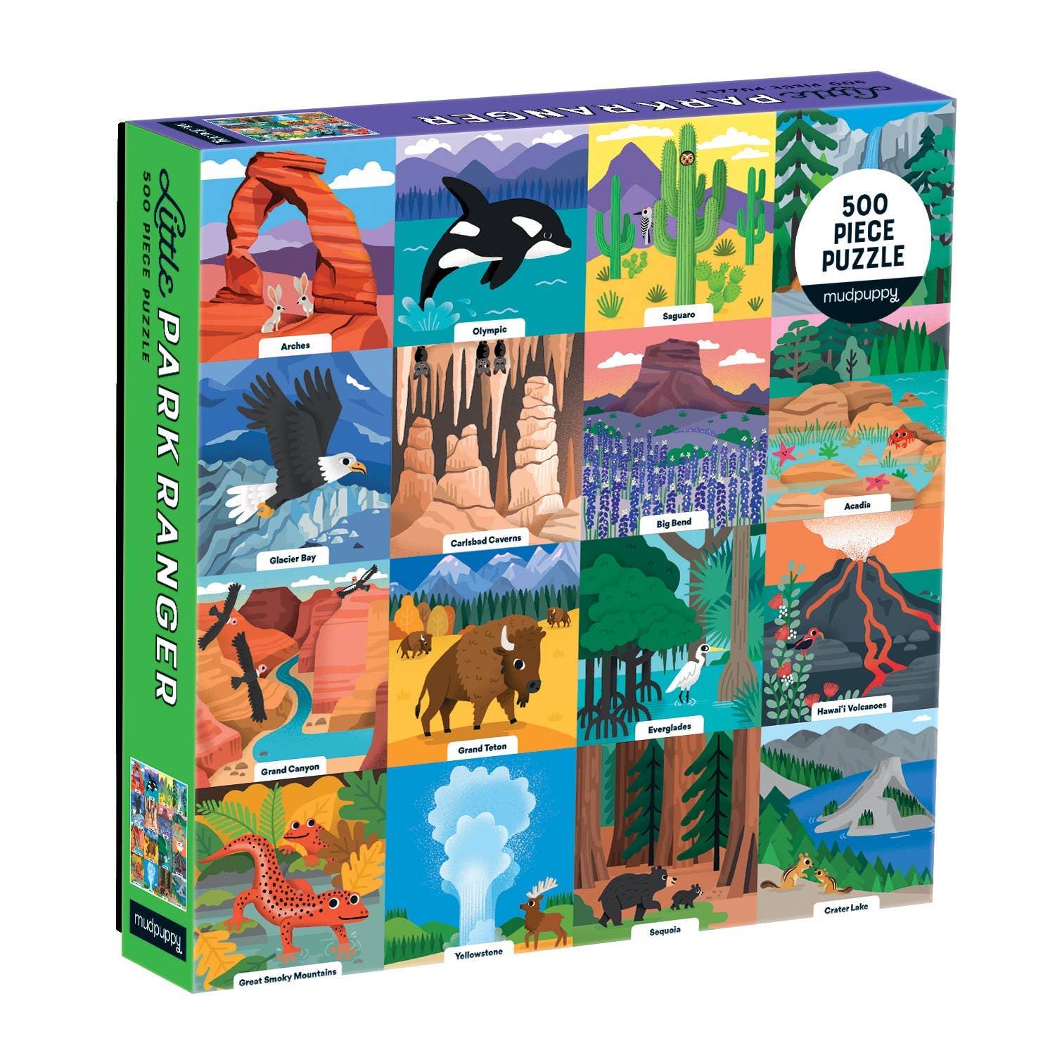 Chronicle Books- Little Park Ranger 500 Piece Family Puzzle