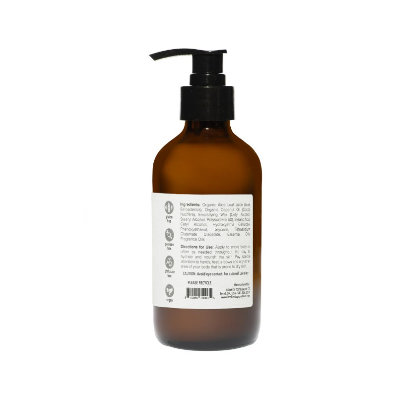 Broken Top Brands- Coconut Sandalwood - 8 oz Hand & Body Lotion
