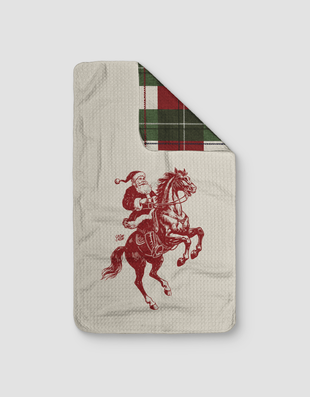 Loom Loom- Christmas Rider Reversible