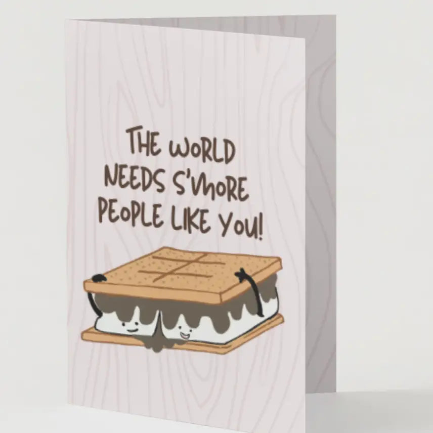 Chika Paper Studio- S'mores Greeting Card