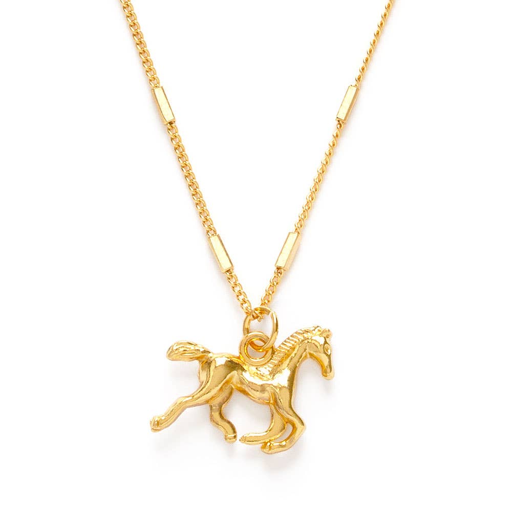Amano Studio- Year of the Horse Charm Necklace