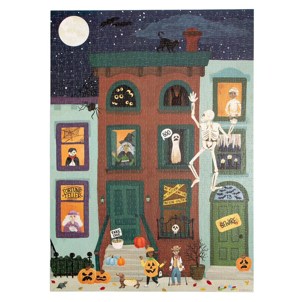 1canoe2- Spooky City - 1,000 Piece Halloween Jigsaw Puzzle