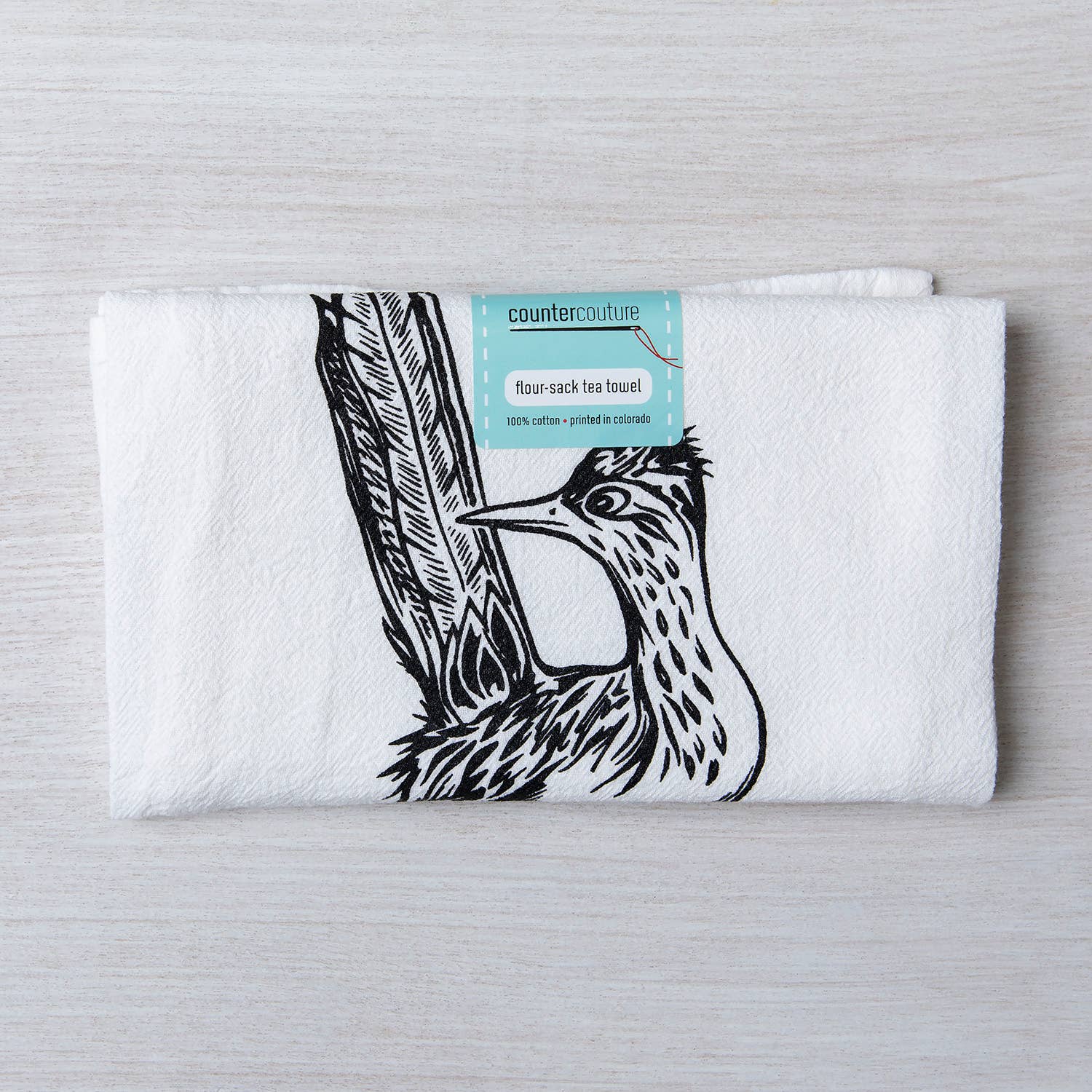 Roadrunner Tea Towel