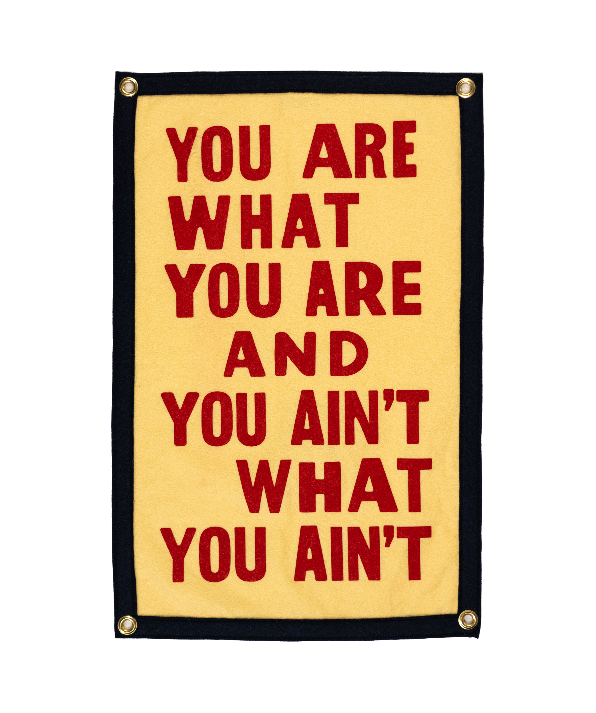 Oxford Pennant- You Are What You Are Camp Flag • John Prine x Oxford Pennant