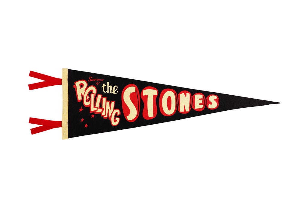 Oxford Pennant- Souvenir of the Rolling Stones Pennant • The Rolling Stones x Oxford Pennant