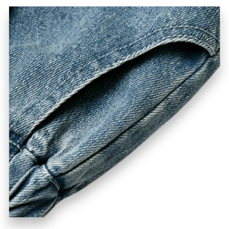 Best Day Ever- The Denim Jogger Kids Denim Baggy Pant