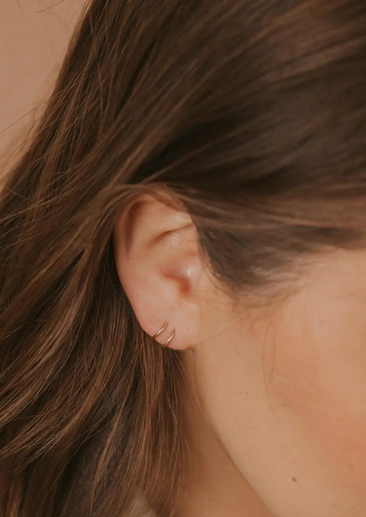 Hello Adorn- Tiny Twist Earrings | 14kt Gold Fill + Sterling Silver
