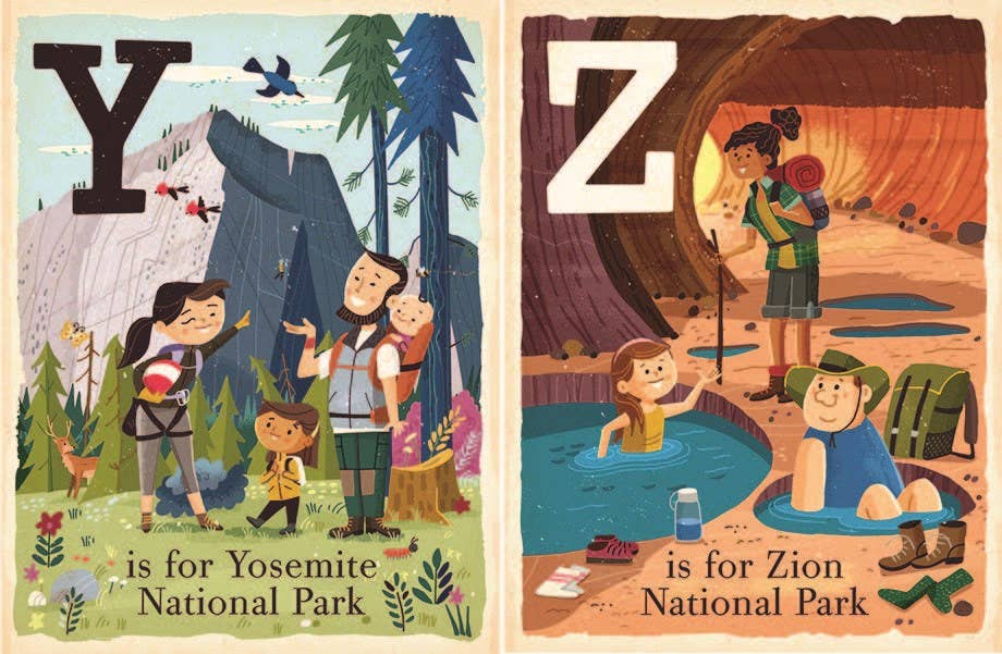 Gibbs Smith- B is for Bison; A National Parks Alphabet