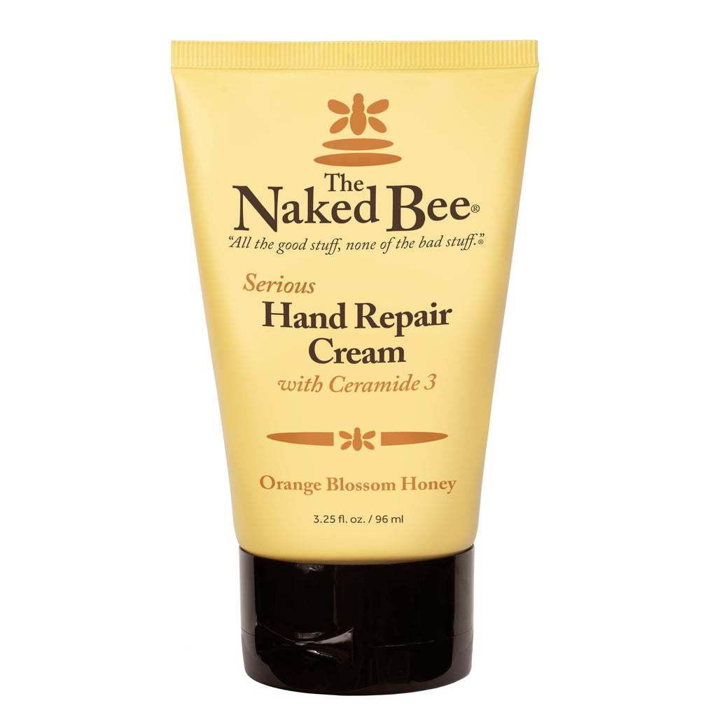 The Naked Bee- 3.25 oz. Serious Hand Repair Cream - Orange Blossom Honey