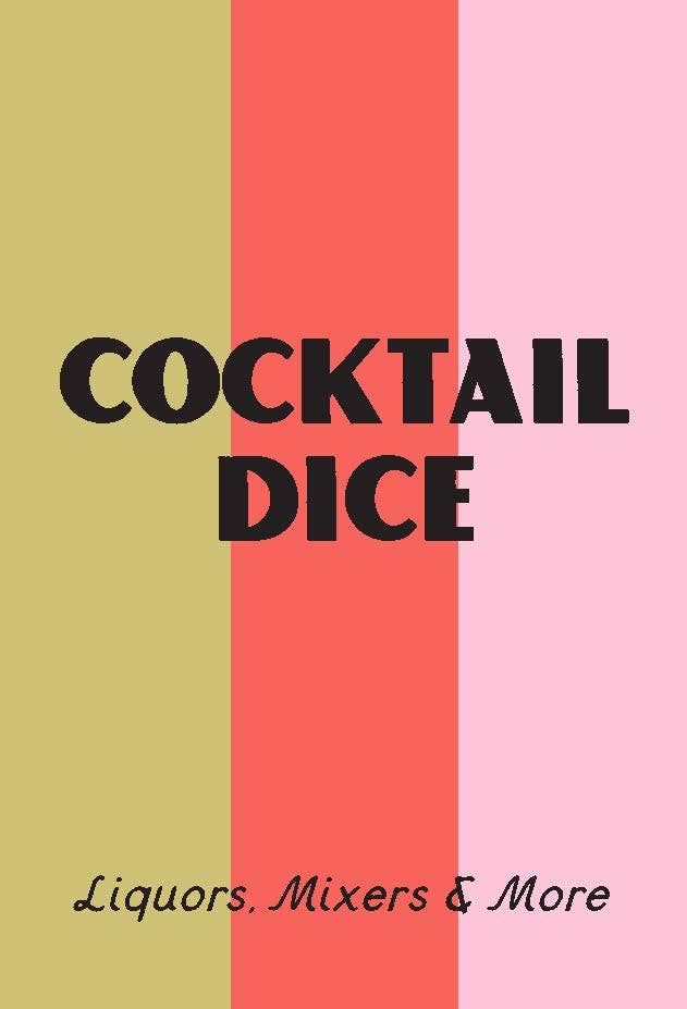 Chronicle Books- Cocktail Dice