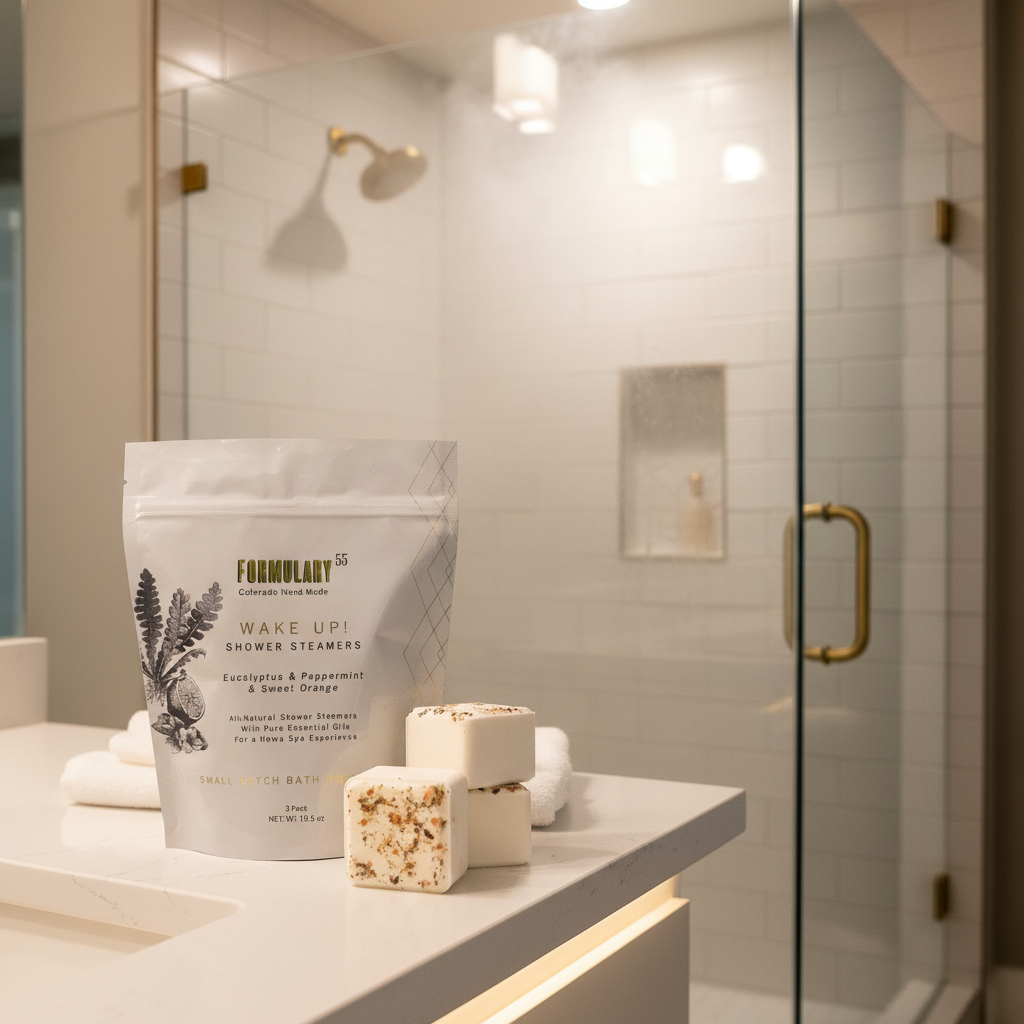 Formulary 55- Wake Up Shower Steamers - Eucalyptus & Sweet Orange