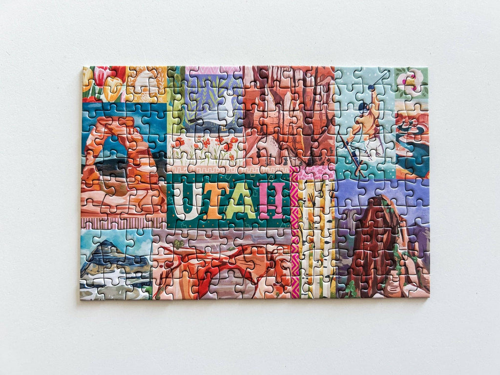 Spaghetti Tree- Iconic Utah 150 Pc Mini Puzzle