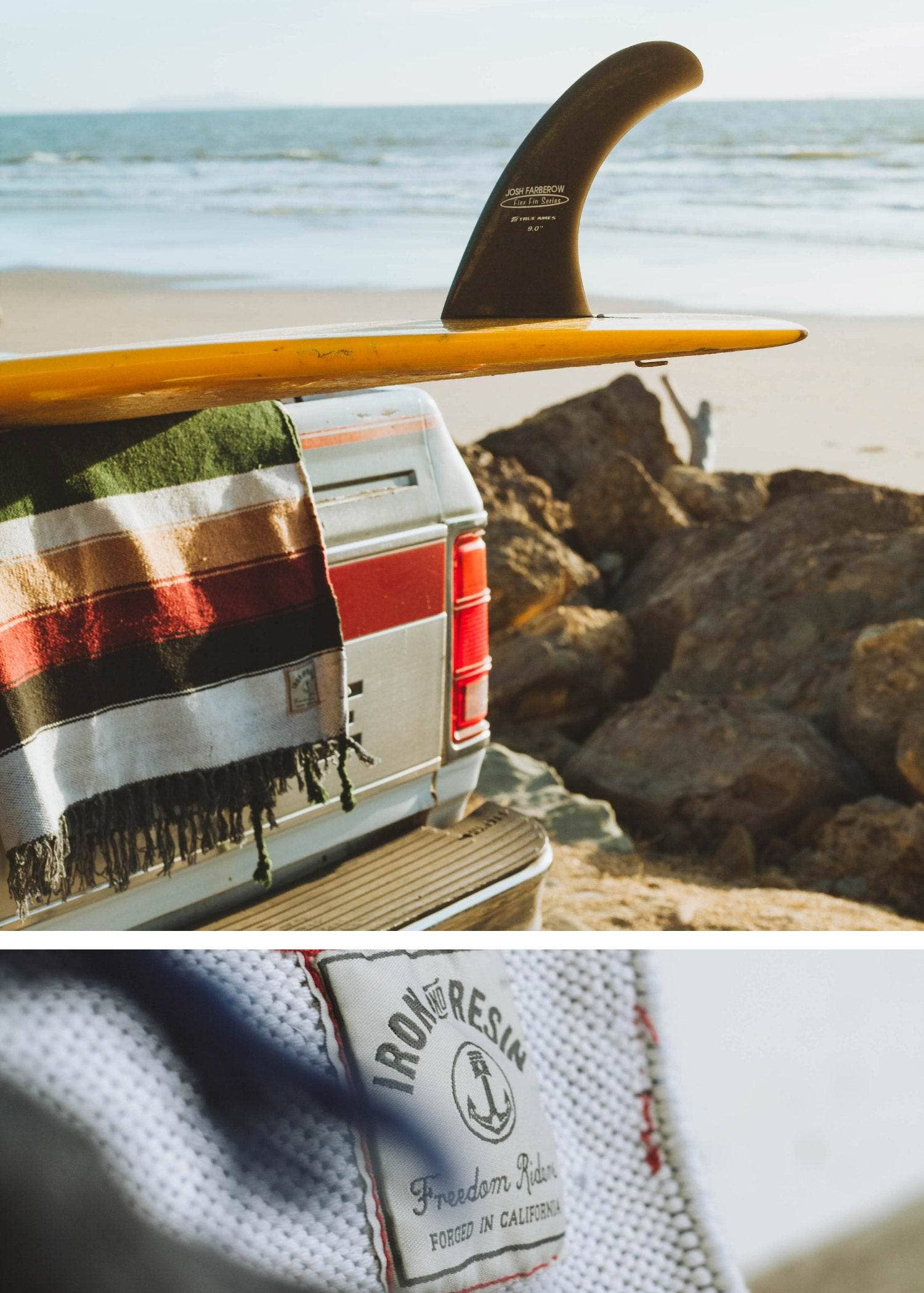 Iron & Resin- Calle Blanket