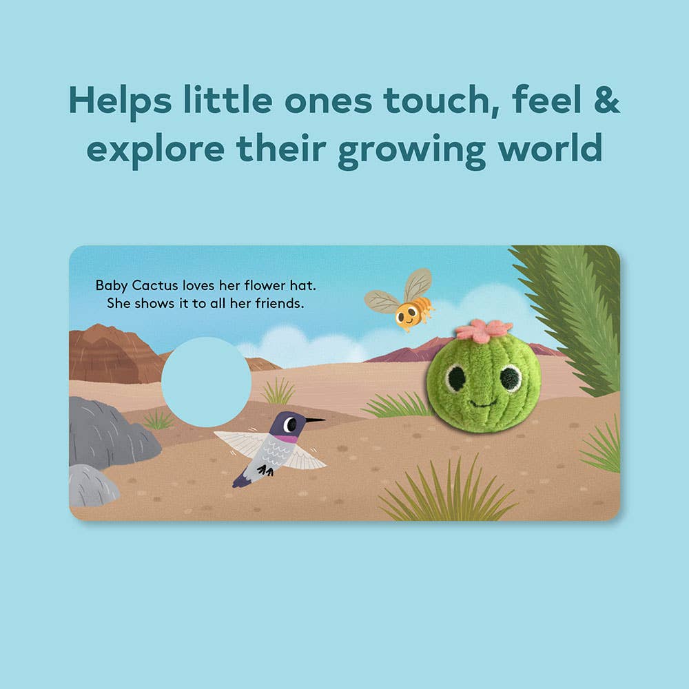 Chronicle Books- Baby Cactus: Finger Puppet Book