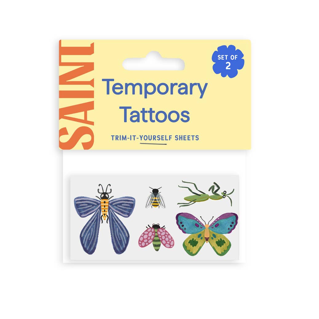 Saint Tattoos- Bug Temporary Tattoos