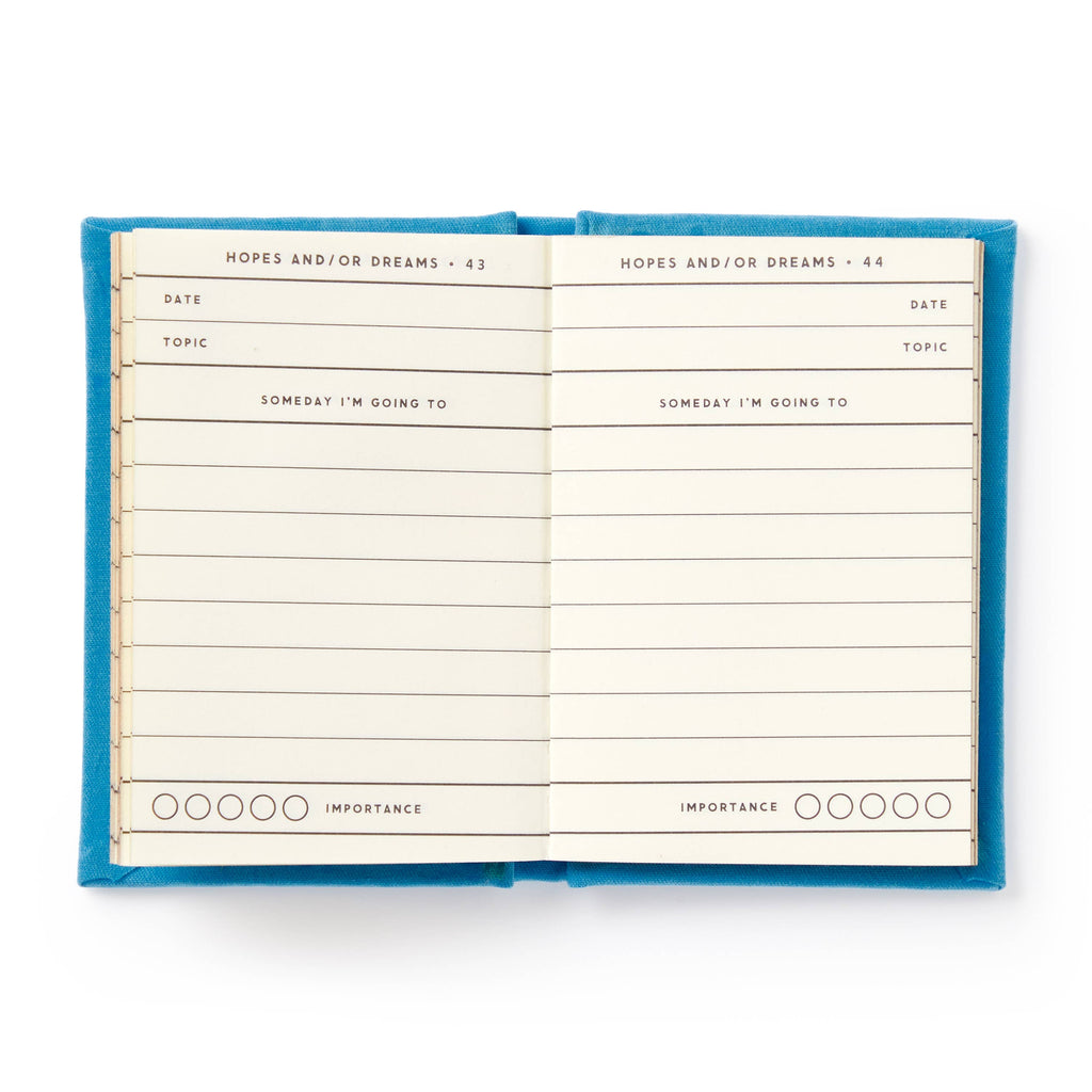 Chronicle Books- Brass Monkey Tiny Hopes And Dreams Tiny Diary