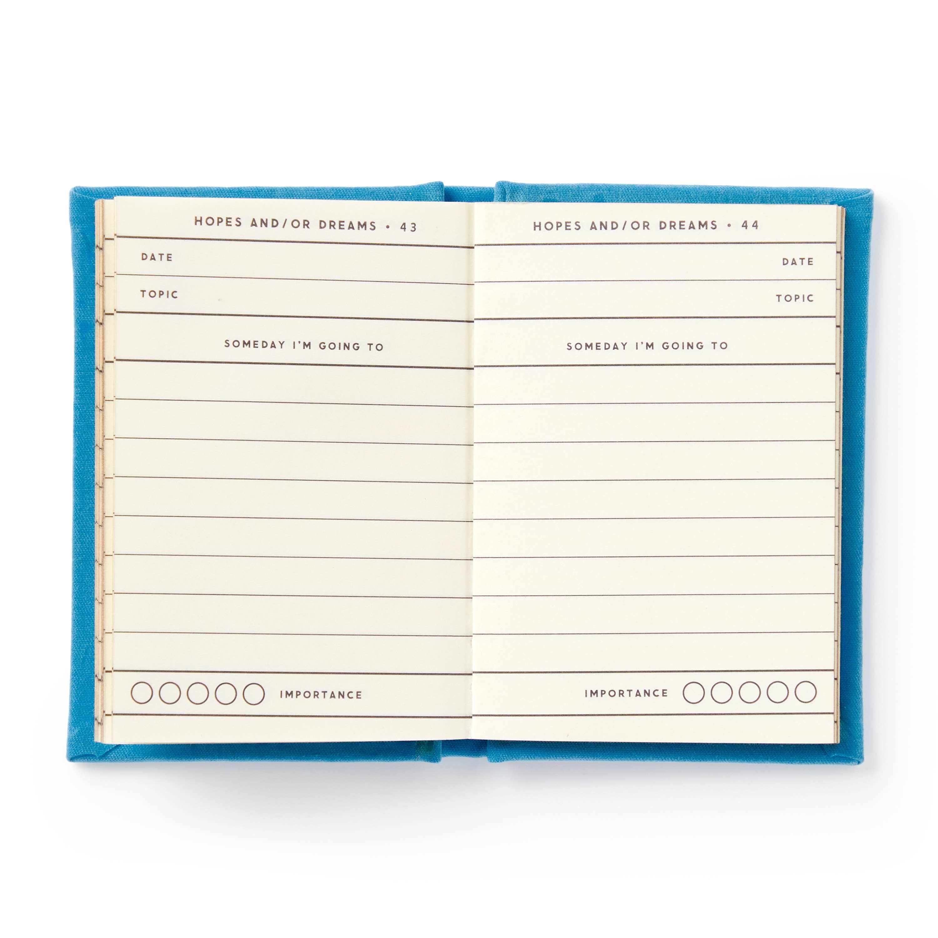 Chronicle Books- Brass Monkey Tiny Hopes And Dreams Tiny Diary
