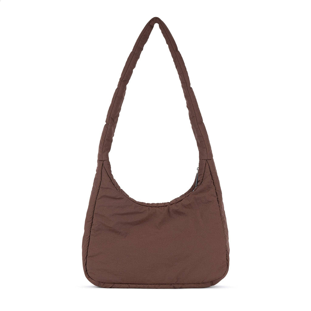 ORI London- Belsize Crossbody Bag in Chocolate Taslon