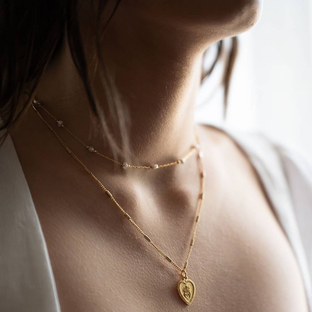 Amano Studio- Sacred Heart Necklace