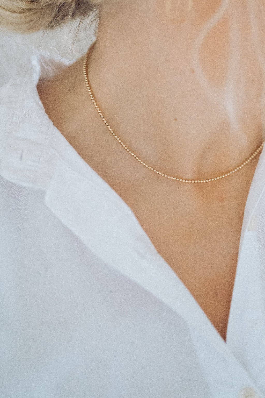 Reva Grey- Marigold Choker