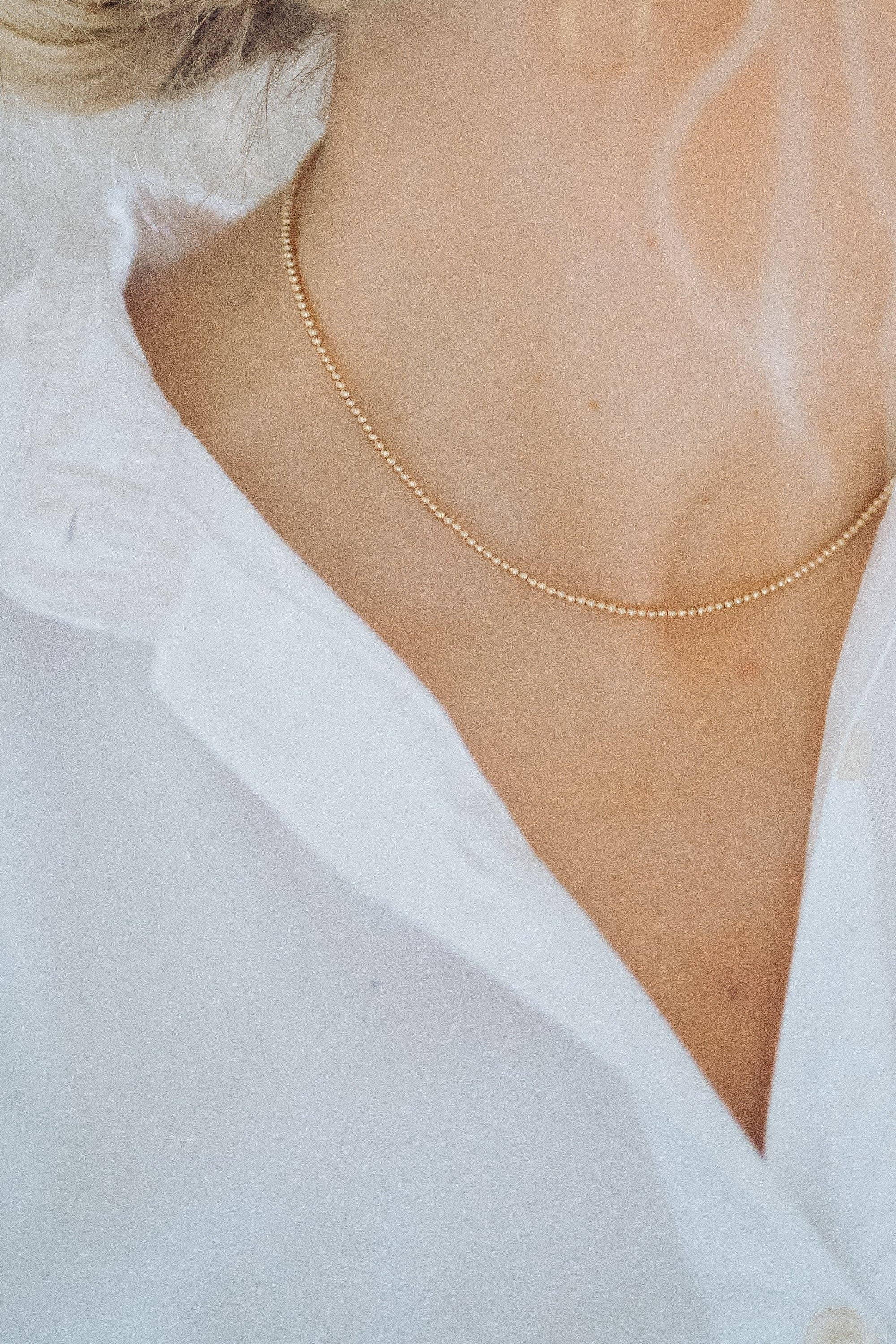 Reva Grey- Marigold Choker